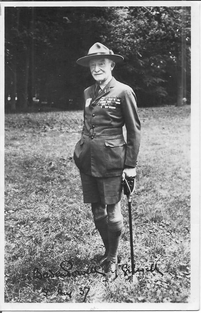 Ansichtkaart Lord Powell of Gilwell De Chief Scout., Ophalen of Verzenden, Zo goed als nieuw, Overige typen