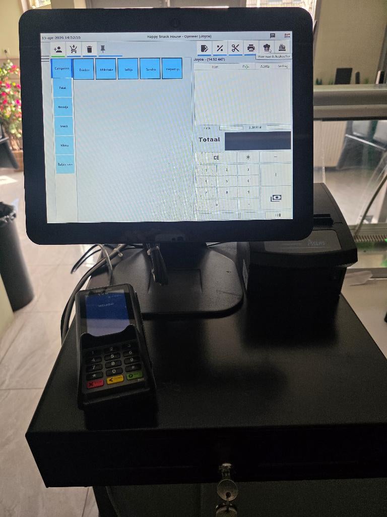 Povis kassasysteem, Zakelijke goederen, Ophalen