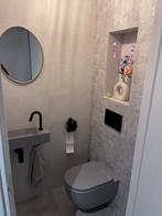 Xenz wc pot/bril (NIEUW), Doe-het-zelf en Verbouw, Sanitair, Ophalen, Nieuw, Steen, Toilet