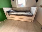 Bed steigerhout 200x90, Huis en Inrichting, Slaapkamer | Bedden, Ophalen, Gebruikt, 90 cm, Eenpersoons