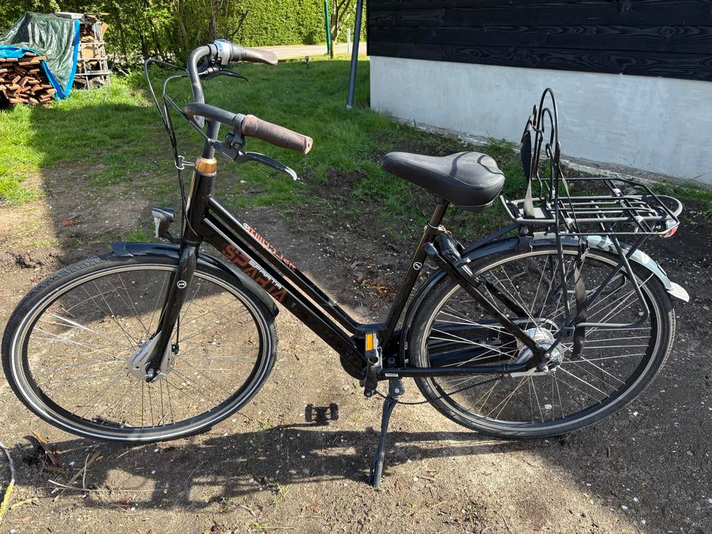 Sparta Damesfiets - Zwart,, 47 tot 50 cm, Ophalen, Zo goed als nieuw, Sparta