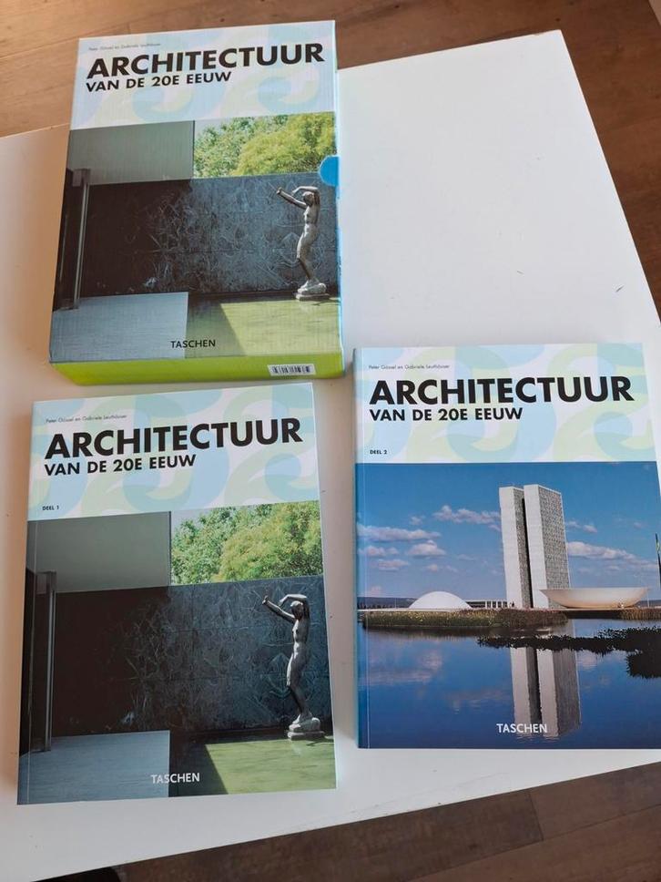 Architectuur van de 20e eeuw -  Gössel & Gabriele Leuth, Boeken, Kunst en Cultuur | Architectuur, Zo goed als nieuw, Architectuur algemeen