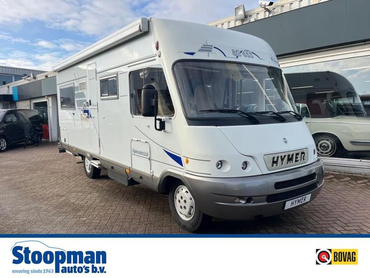 Hymer BC 655 Classic Dak-airco Hefbed Camera 7zit/4 slaappl., Caravans en Kamperen, Campers, Bedrijf, tot en met 4, Integraal