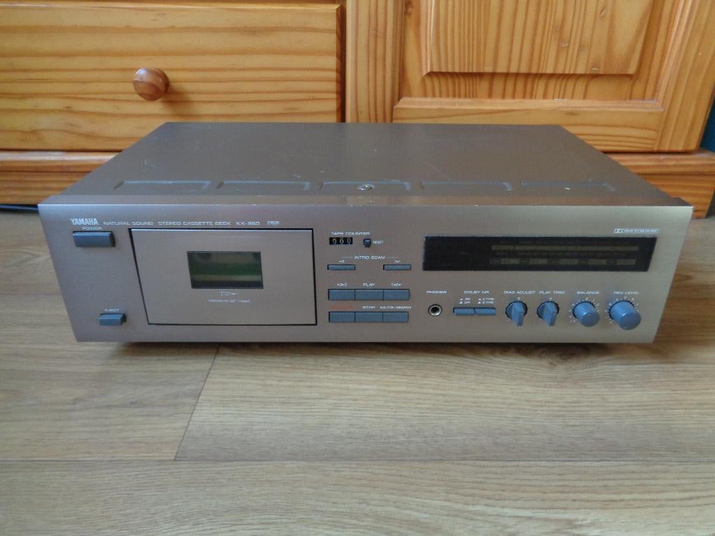 Yamaha Cassette Deck Speler KX-260 Vintage, Audio, Tv en Foto, Cassettedecks, Ophalen, Enkel, Overige merken