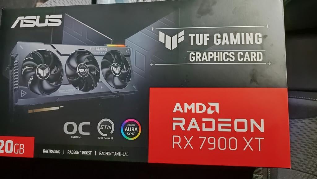 ASUS TUF Gaming AMD Radeon RX 7900 XT OC Edition 20GB, Computers en Software, Videokaarten, Gebruikt, AMD, GDDR6, PCI-Express 4