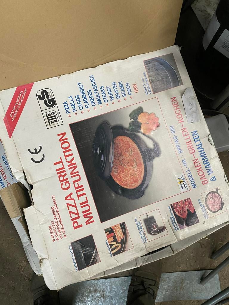 MOET SNEL WEG! 2x Nieuwe Pizza Oven / Multifunctionele Grill, Ophalen, Nieuw