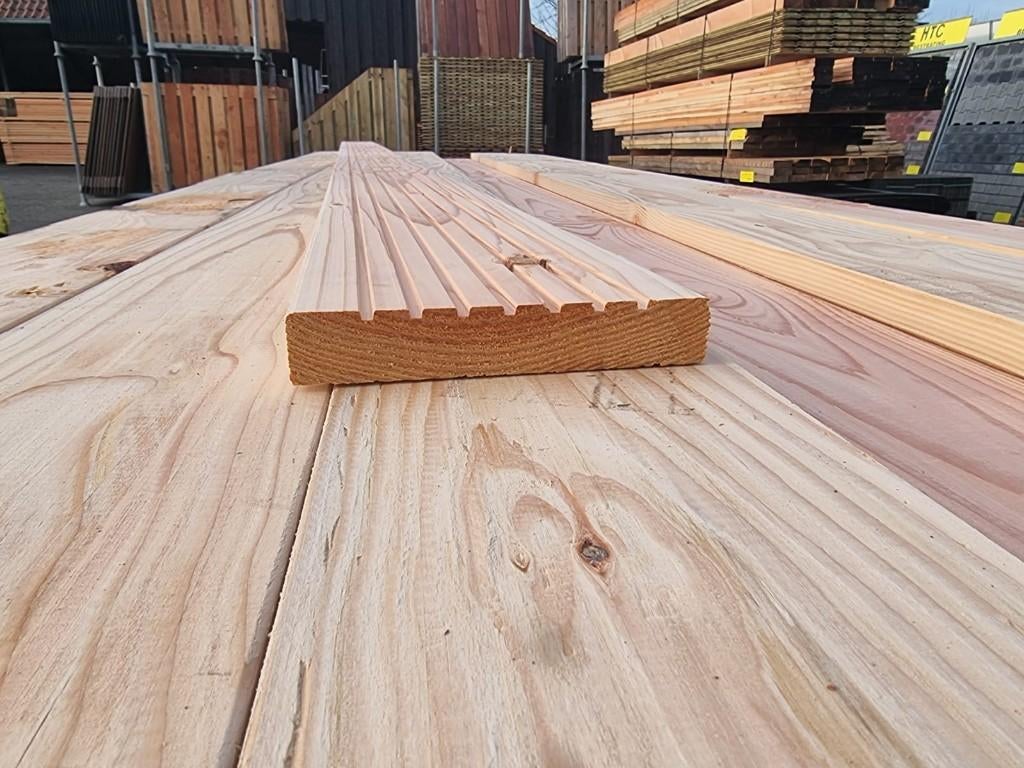 Douglas vlonderplanken extra breed! 28x165mm voor €3,50 p/m1, Ophalen, Nieuw, Hout