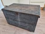 Grote oude houten kist, Gebruikt, 50 tot 100 cm, 50 tot 75 cm, Ophalen of Verzenden