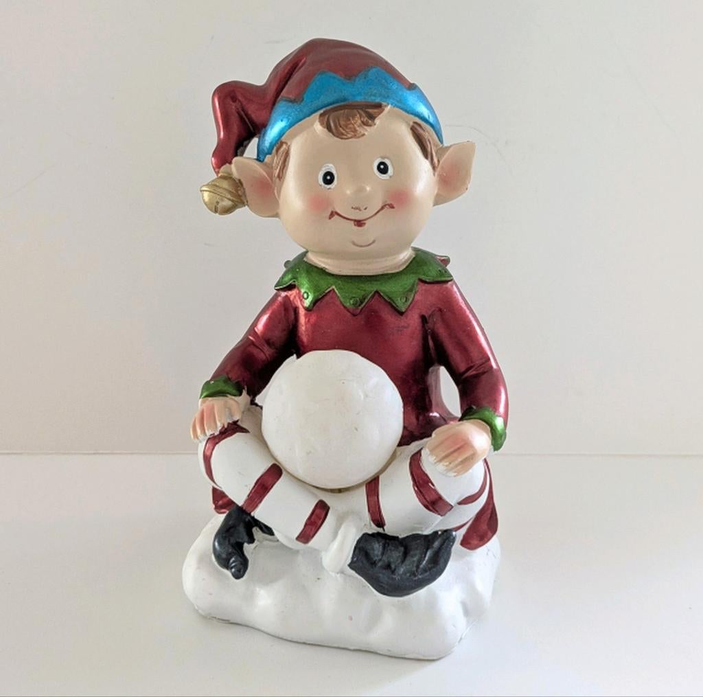 Beeld:
Elf met lichtje op batterijen in de sneeuwbal, Verzamelen, Ophalen of Verzenden, Zo goed als nieuw