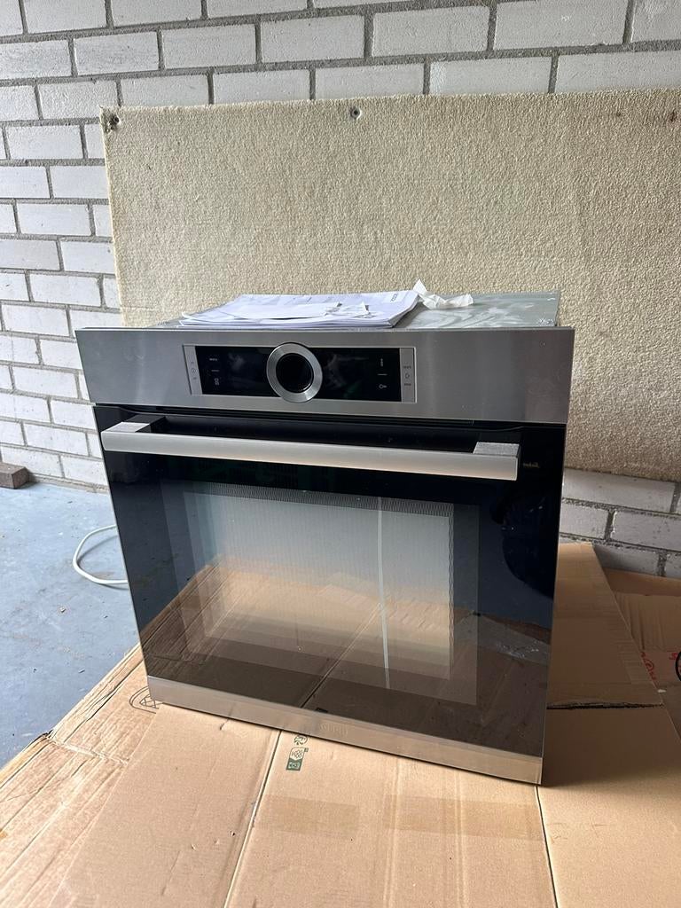 Bosch combi oven, Witgoed en Apparatuur, Ophalen of Verzenden, Zo goed als nieuw, 45 tot 60 cm