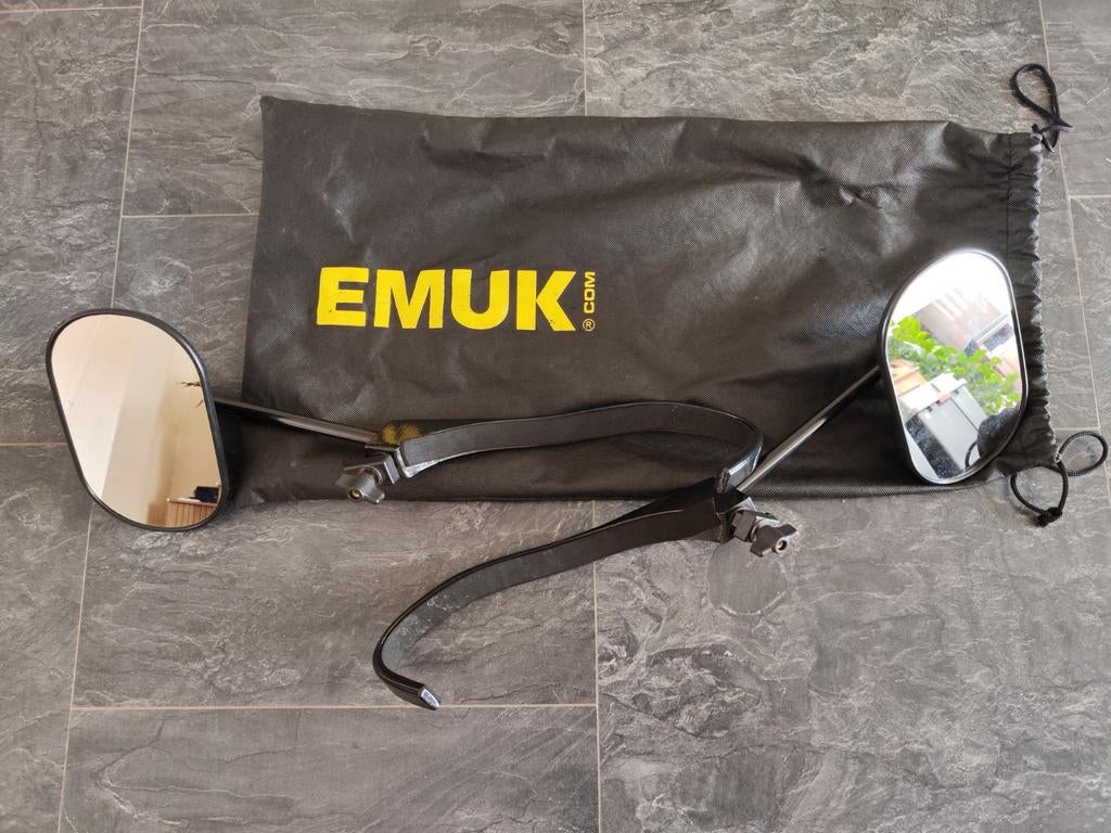 EMUK Caravanspiegels type 100625, Caravans en Kamperen, Caravan accessoires, Ophalen