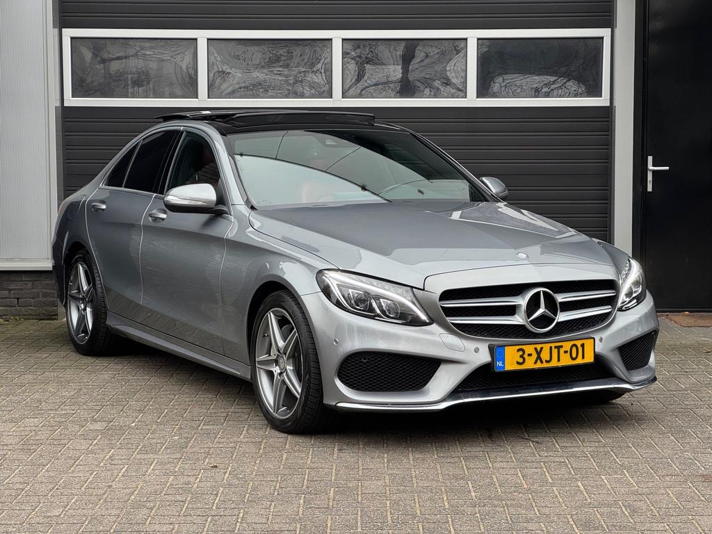 Mercedes-Benz C-klasse 200 Amg Sport, Pano, Multibeam, Camer, Automaat, Euro 6, 4 cilinders, 184 pk