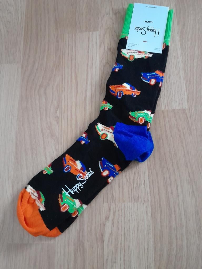Nieuw HAPPY SOCKS auto's  41/46 Nieuw, Kleding | Heren, Sokken en Kousen, Overige kleuren, Ophalen of Verzenden, Happy Socks, Nieuw