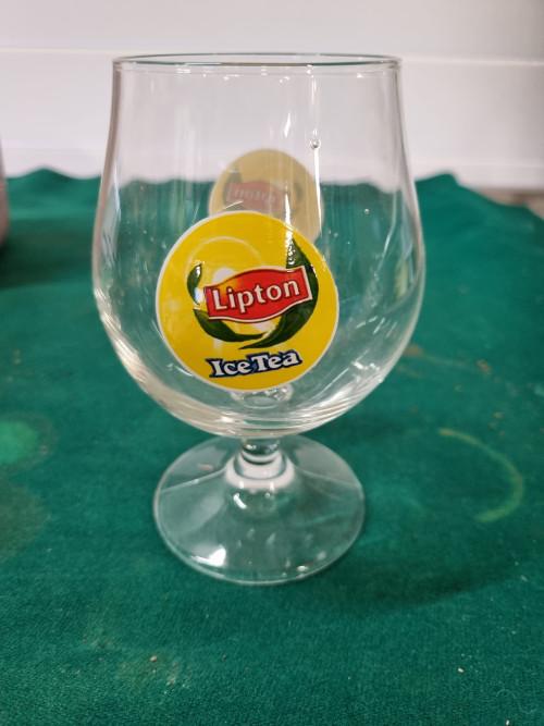 glas lipton icetea, Verzamelen, Glas en Borrelglaasjes, Ophalen of Verzenden, 'T Olde Gre-j, Info@toldegrej.nl, Endepoelstraat 20f Didam