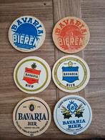 6 verschillende Bavaria bierviltjes - Vintage biercollectie, Ophalen of Verzenden, Gebruikt, Viltje(s), Bavaria