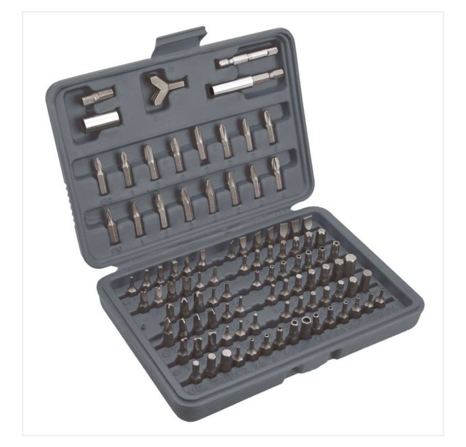 Uitgebreide Bitset - 100+ Delen met Diverse Bits, Ophalen, Nieuw