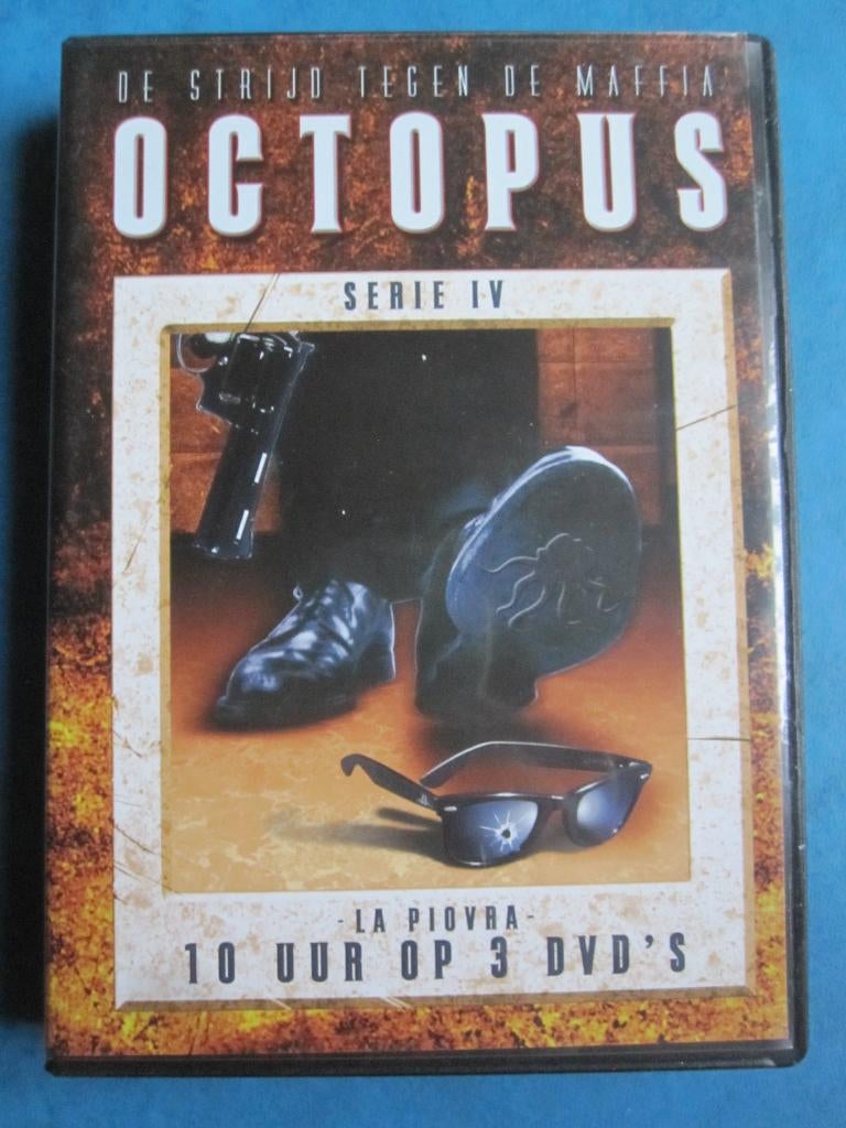 Octopus (La Piovra) - Serie IV (3 disc), Boxset, Ophalen of Verzenden, Zo goed als nieuw, Vanaf 12 jaar