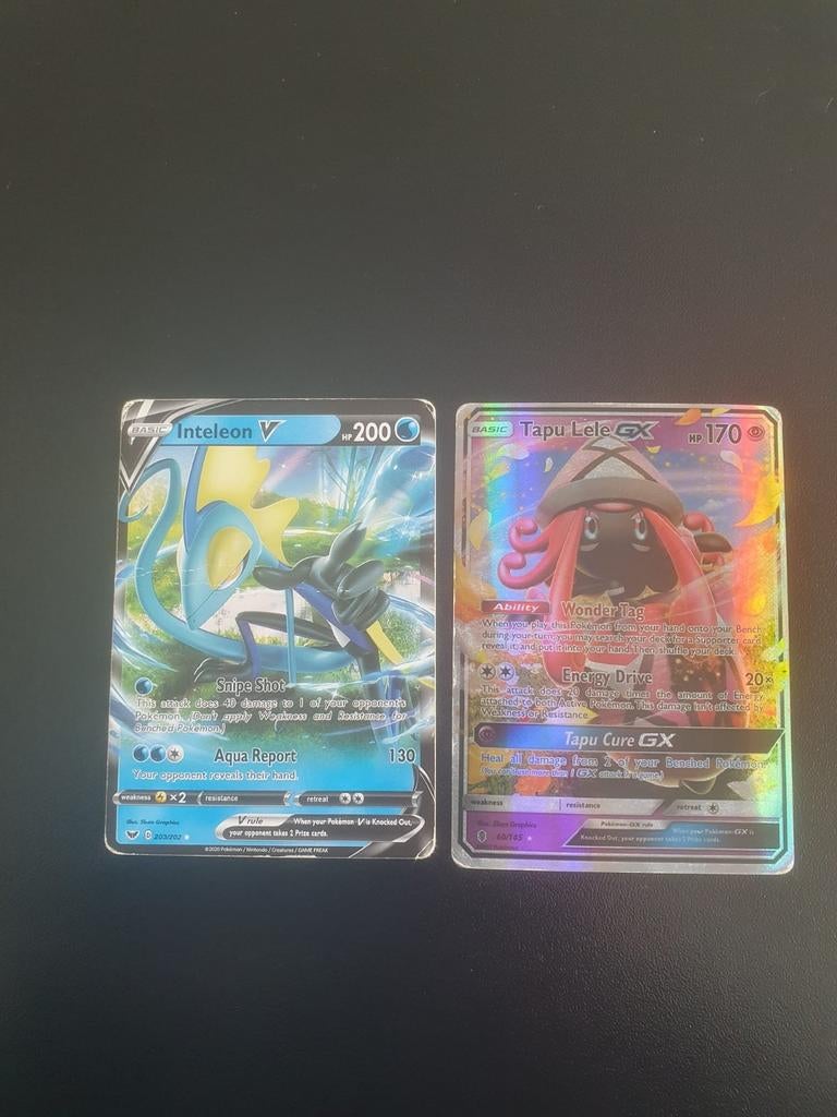 Pokemon Tapu Lele GX & Inteleon V, Ophalen of Verzenden