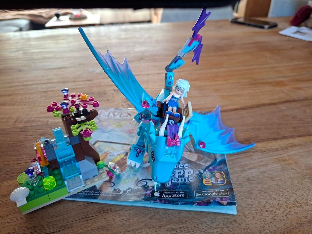 LEGO Elves 41172: De Waterdraak van Naida, Kinderen en Baby's, Speelgoed | Duplo en Lego, Ophalen, Overige thema's, Lego, Zo goed als nieuw