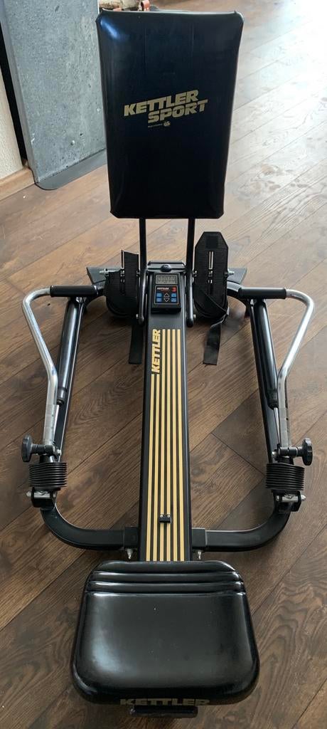 Kettler sport roeiapparaat, Ophalen, Gebruikt, Metaal, Roeitrainer