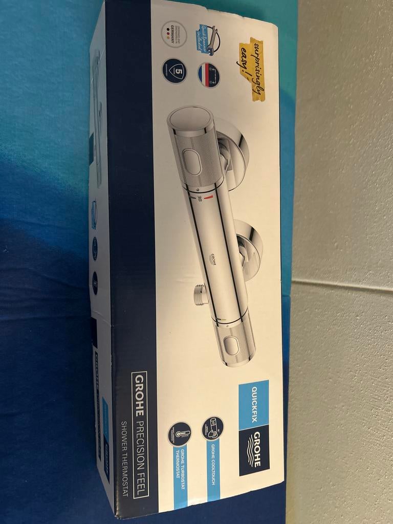 Grohe QuickFix Precision Feel Douchethermostaat Nieuw, Ophalen, Nieuw, Chroom, Douche
