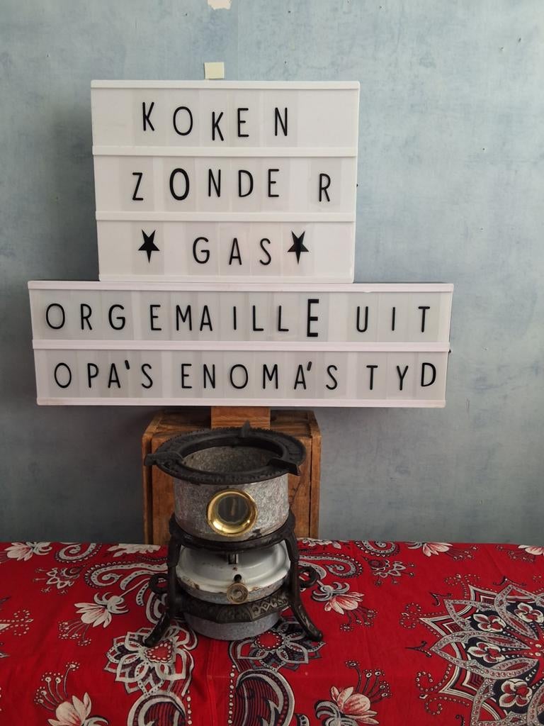 👍HALLER STOOFSTEL.  ZO INZETBAAR 😳 2 FOTO'S, Ophalen of Verzenden