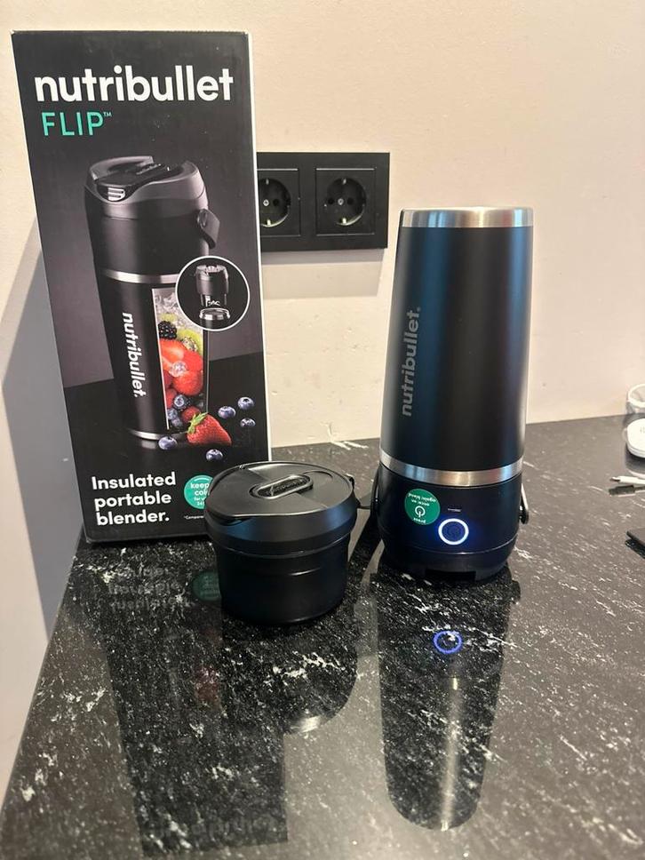 Nieuwe Nutribullet portable blender Flip, Boeken, Gezondheid, Dieet en Voeding, Zo goed als nieuw, Ophalen of Verzenden