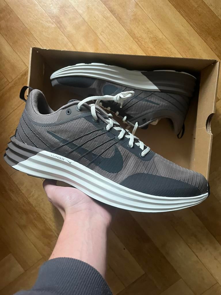 Nike Lunar Roam Bruin - Maat 47.5, Ophalen of Verzenden, Nieuw, Bruin, Sportschoenen
