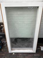 Vast kozijn met dubbel glas - 84,5 x 124,5 cm, Gevelraam of Ruit, Gebruikt, 80 tot 120 cm, 120 tot 160 cm