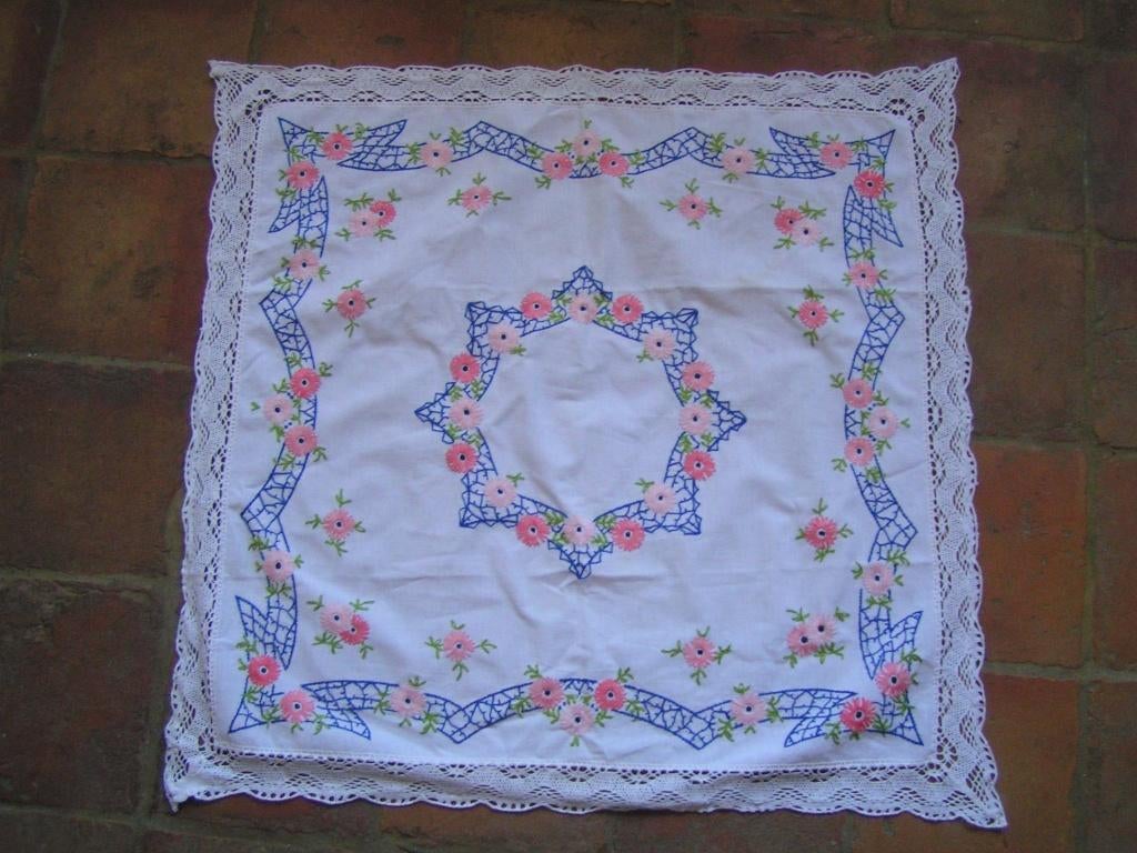 tafelkleed nr WW 1341, Verzenden, Gebruikt, Rechthoek, Binnen