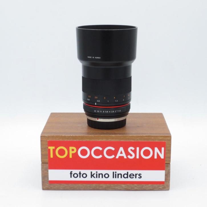 OCCASION: SAMYANG (MFT) 85mm F1.8 UMC CS, Audio, Tv en Foto, Fotografie | Lenzen en Objectieven, Gebruikt, Standaardlens, Ophalen of Verzenden