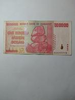 Zimbabwe 100 miljoenen dollars, Ophalen of Verzenden, Zimbabwe