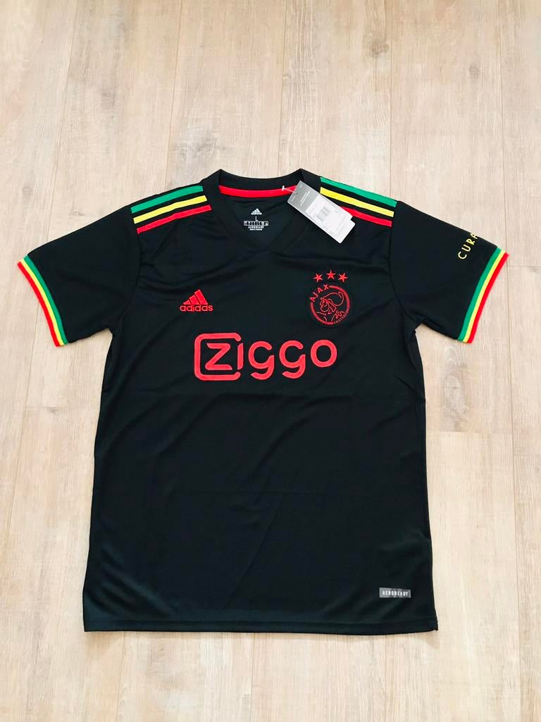 Ajax bob marley retro maat L, Sport en Fitness, Voetbal, Ophalen of Verzenden, Zo goed als nieuw, Shirt
