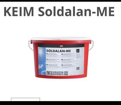 Keim Soldalan-ME 9186 - 18 liter- Ongeopende emmer, Wit, Nieuw, Ophalen of Verzenden, Verf