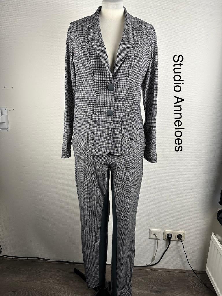 Studio Anneloes Broekpak  (mt: 42) 20,4/9455, Studio Anneloes, Zwart, Studio Anneloes, Maat 42/44 (L)