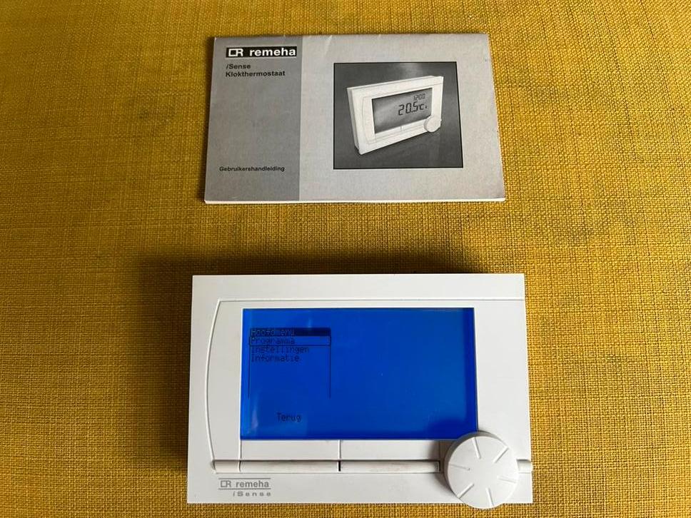 Remeha iSense klokthermostaat, Ophalen of Verzenden, Gebruikt