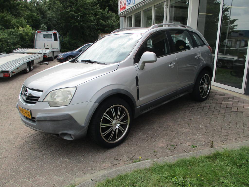 Opel Antara 2.4-16V Enjoy (bj 2007), Auto's, Opel, Stof, Gebruikt, Zwart, 4 cilinders