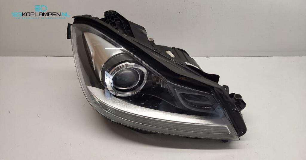 Mercedes C Klassa W204 Facelift Xenon koplamp rechts, Auto-onderdelen, Verlichting, Gebruikt, -, Ophalen of Verzenden, -
