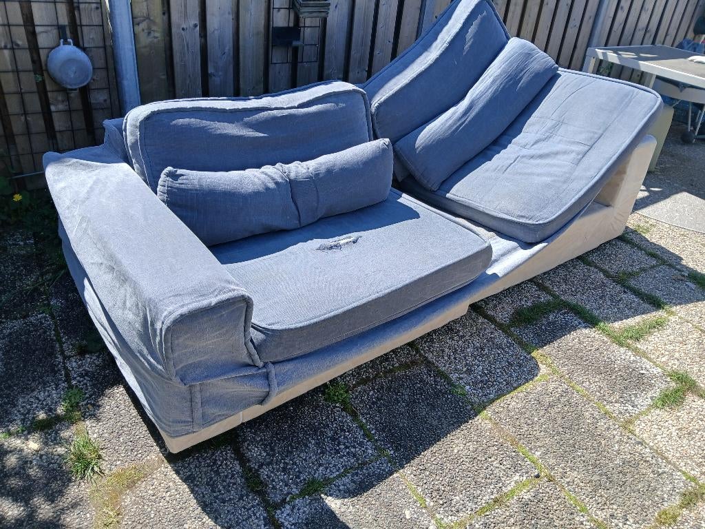 Gratis: Super Lounge Bank, Huis en Inrichting, Ophalen, Gebruikt, 100 tot 125 cm, Driepersoons