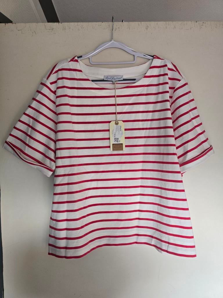 Nieuw red button rood wit xxl, Kleding | Dames, Ophalen of Verzenden, Nieuw, Maat 46/48 (XL) of groter, Rood