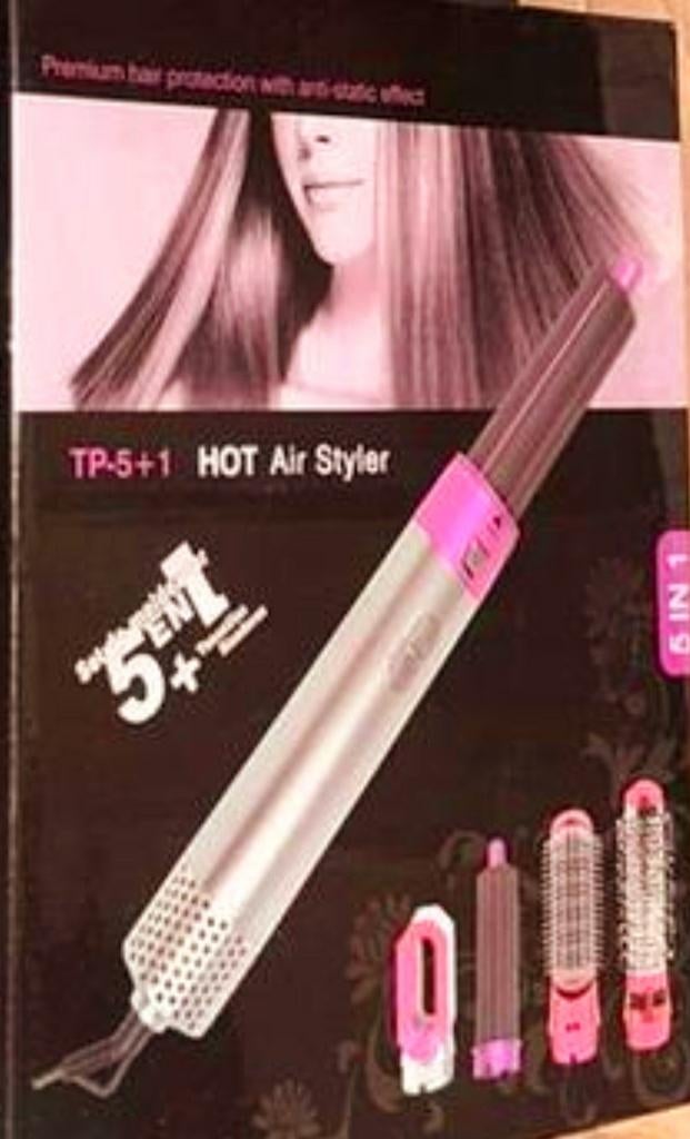 TP-5+1 HOT Air Styler 5-in-1 nieuw, Ophalen of Verzenden, Nieuw, Krultang of Stijltang