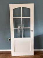 Mooie binnendeur met glas en boogdetail, Ophalen, Gebruikt, 80 tot 100 cm, Binnendeur