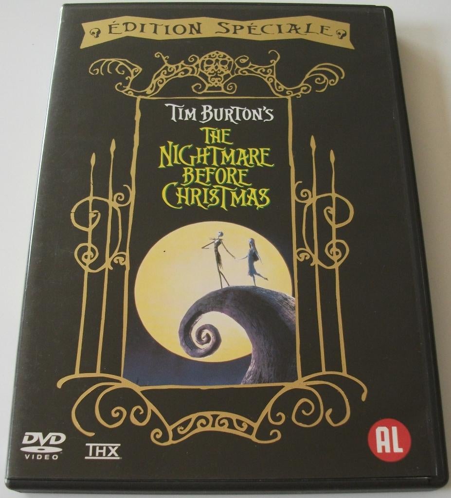 Dvd *** NIGHTMARE BEFORE CHRISTMAS *** Special Edition, Avontuur, Alle leeftijden, Ophalen of Verzenden, Zo goed als nieuw