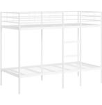 Stapelbed wit staal 100x190 cm (excl. matras), Ophalen, Nieuw, Stapelbed