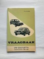 Vraagbaak    Volkswagen Golf - Jetta diesel    1980 - 1984, Ophalen of Verzenden