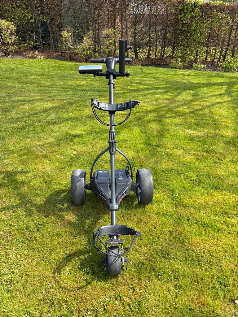 Motocaddy S1 elektrische golftrolley, Ophalen, Gebruikt, Golfkar, Overige merken