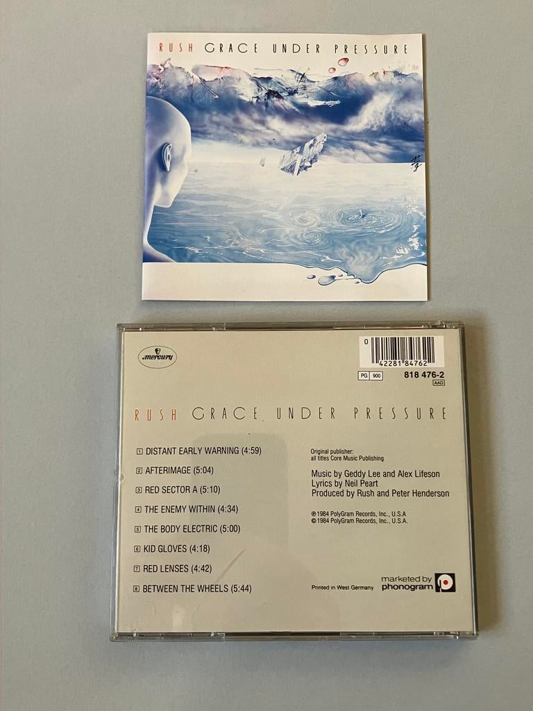 Rush - Grace Under Pressure, Ophalen of Verzenden, Zo goed als nieuw, Poprock