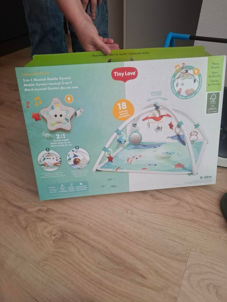 Tiny Love Babygym Gymini - Treasure the Ocean speelmat, Ophalen of Verzenden, Nieuw
