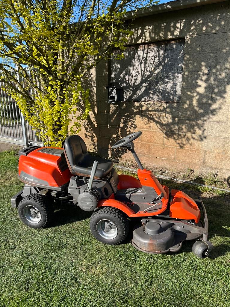 Husqvarna Rider R18 zitmaaier, Ophalen, Gebruikt, Elektrische starter, 90 tot 120 cm