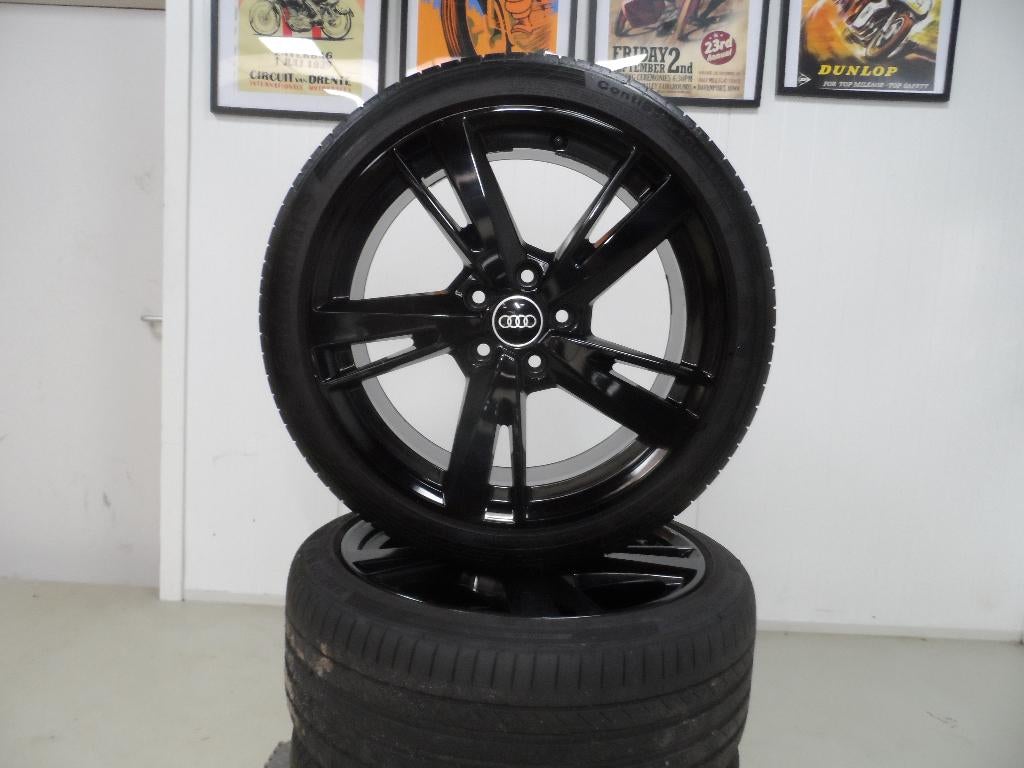18 inch origineel Audi A3 zwart velgen set zeer goede staat, Auto-onderdelen, Banden en Velgen, Gebruikt, Duitsland, Banden en Velgen